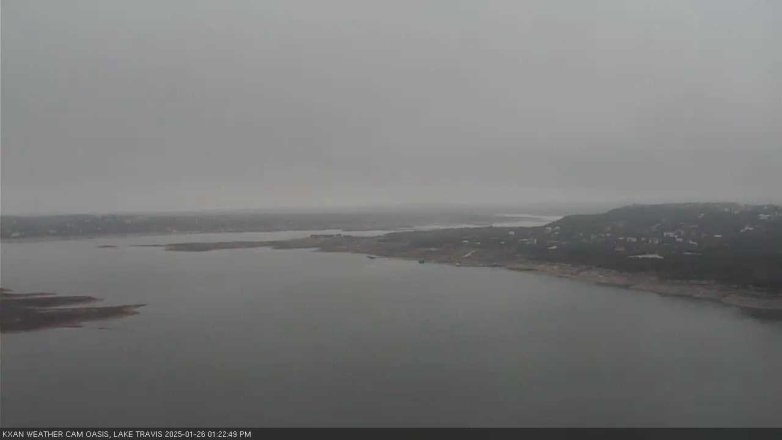 Lake Travis webcam, January 26, 2025 1:25 PM CT