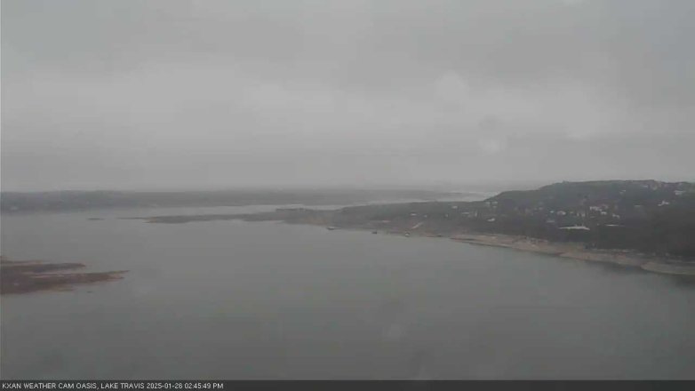 Lake Travis webcam, January 26, 2025 2:45 PM CT