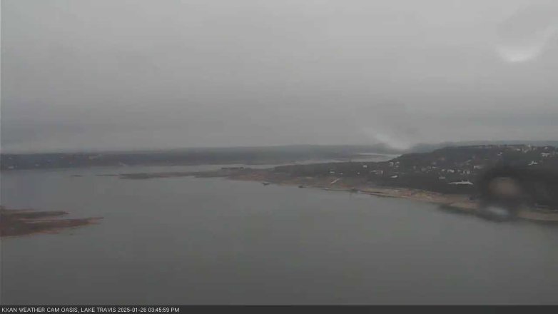 Lake Travis webcam, January 26, 2025 3:45 PM CT