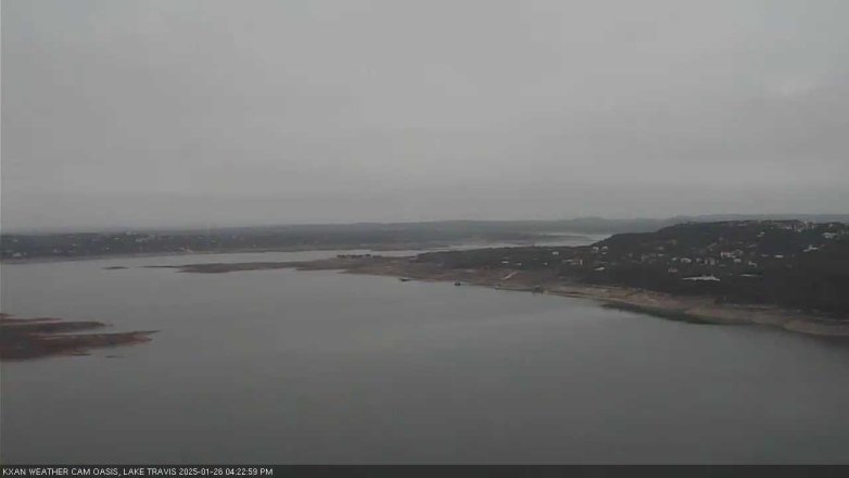 Lake Travis webcam, January 26, 2025 4:25 PM CT