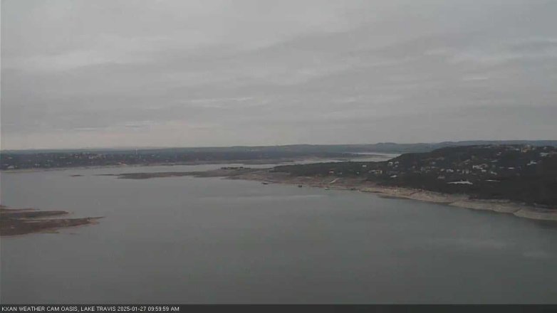 Lake Travis webcam, January 27, 2025 10:00 AM CT