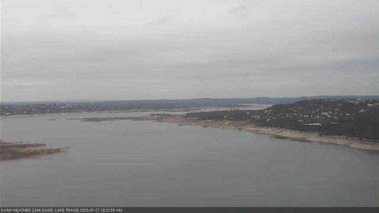 Lake Travis webcam, January 27, 2025 10:25 AM CT