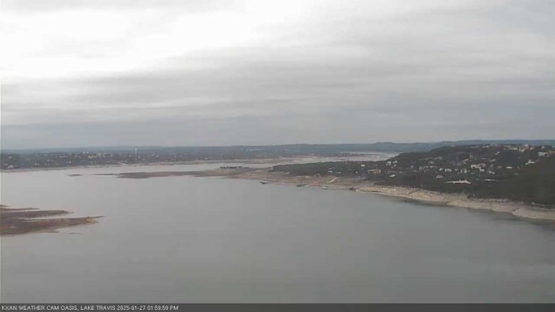 Lake Travis webcam, January 27, 2025 2:00 PM CT
