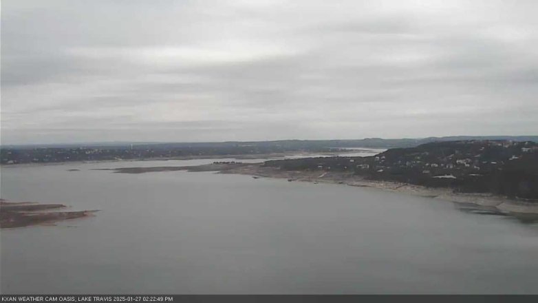 Lake Travis webcam, January 27, 2025 2:25 PM CT