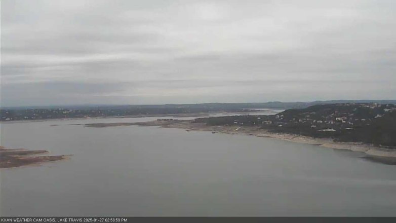 Lake Travis webcam, January 27, 2025 3:00 PM CT