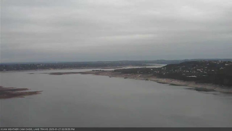 Lake Travis webcam, January 27, 2025 4:00 PM CT