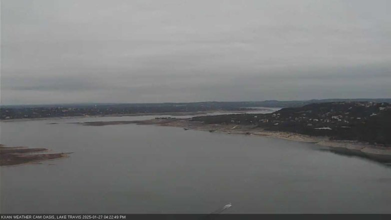 Lake Travis webcam, January 27, 2025 4:25 PM CT