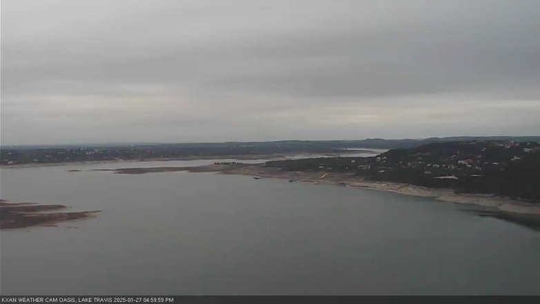 Lake Travis webcam, January 27, 2025 5:00 PM CT