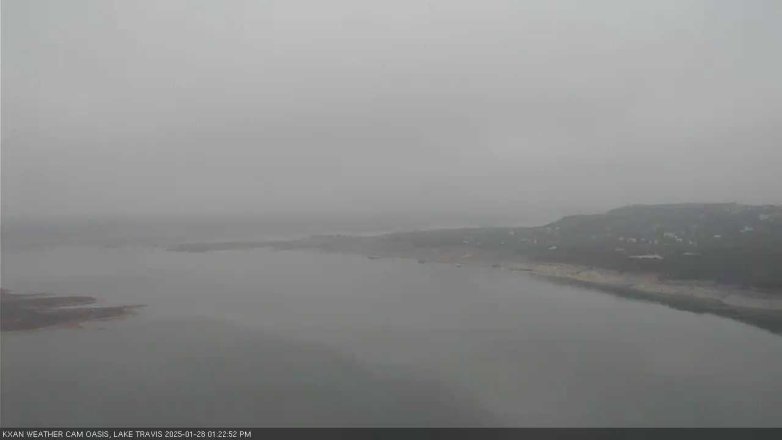 Lake Travis webcam, January 28, 2025 1:25 PM CT