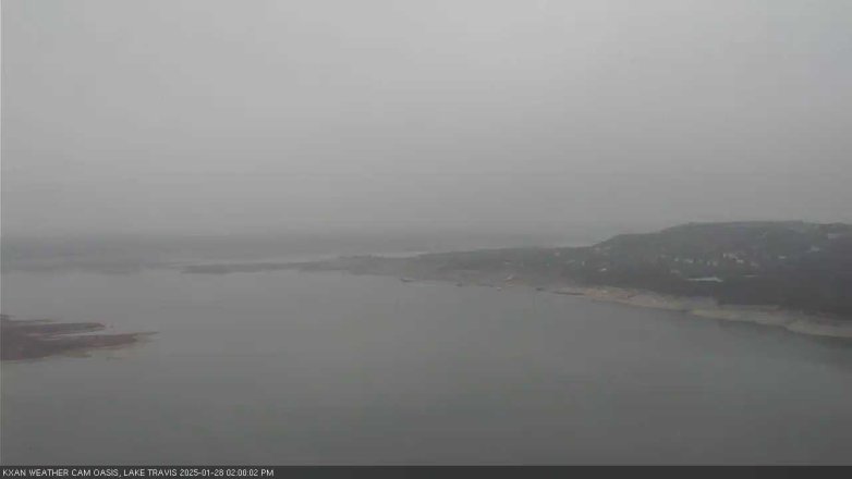Lake Travis webcam, January 28, 2025 2:00 PM CT