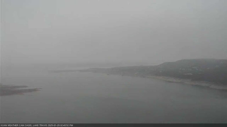 Lake Travis webcam, January 28, 2025 2:45 PM CT