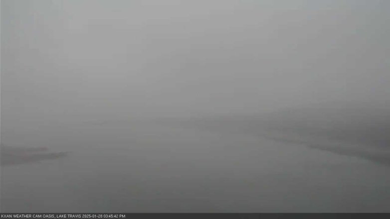 Lake Travis webcam, January 28, 2025 3:45 PM CT