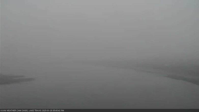 Lake Travis webcam, January 28, 2025 5:45 PM CT