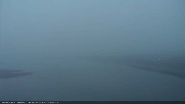 Lake Travis webcam, January 28, 2025 6:00 PM CT