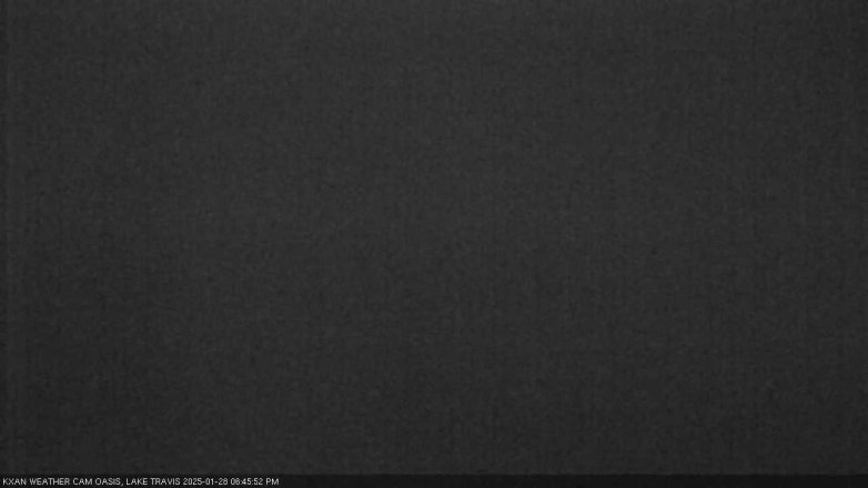 Lake Travis webcam, January 28, 2025 6:45 PM CT