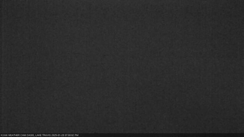 Lake Travis webcam, January 28, 2025 7:00 PM CT