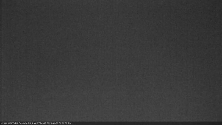Lake Travis webcam, January 28, 2025 8:25 PM CT