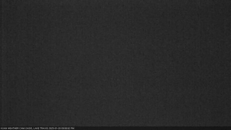Lake Travis webcam, January 28, 2025 9:00 PM CT