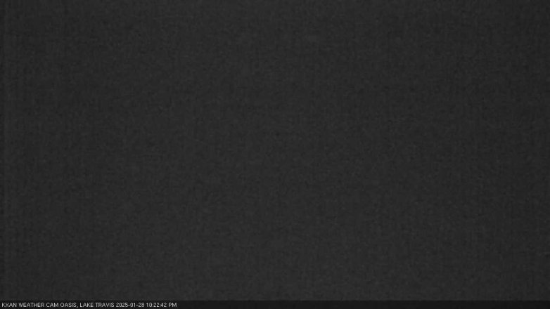 Lake Travis webcam, January 28, 2025 10:25 PM CT