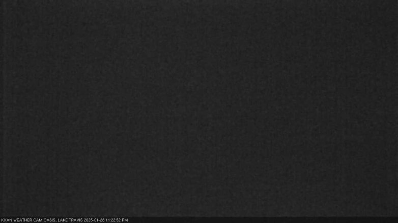 Lake Travis webcam, January 28, 2025 11:25 PM CT