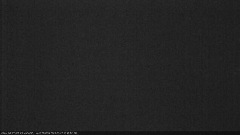Lake Travis webcam, January 28, 2025 11:45 PM CT
