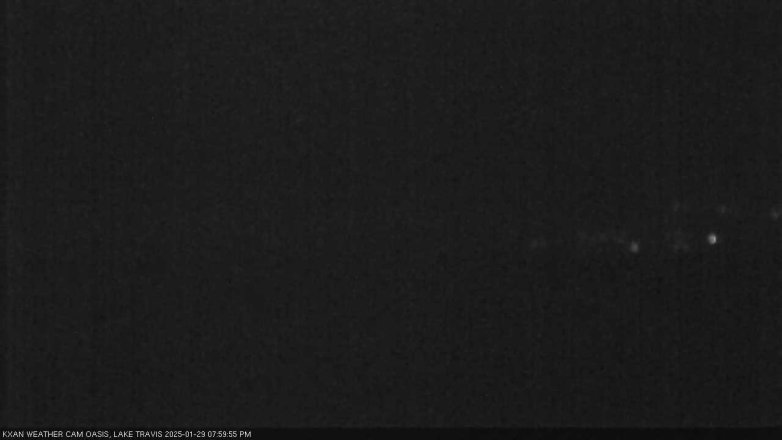 Lake Travis webcam, January 29, 2025 8:00 PM CT