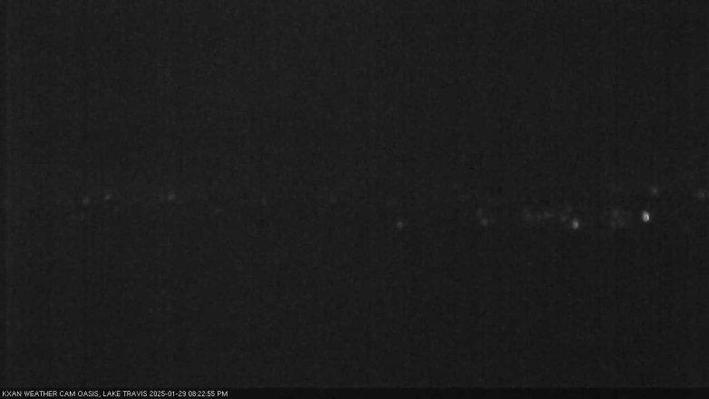 Lake Travis webcam, January 29, 2025 8:25 PM CT