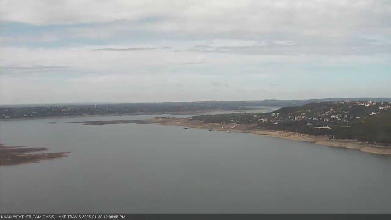 Lake Travis webcam, January 30, 2025 12:00 PM CT