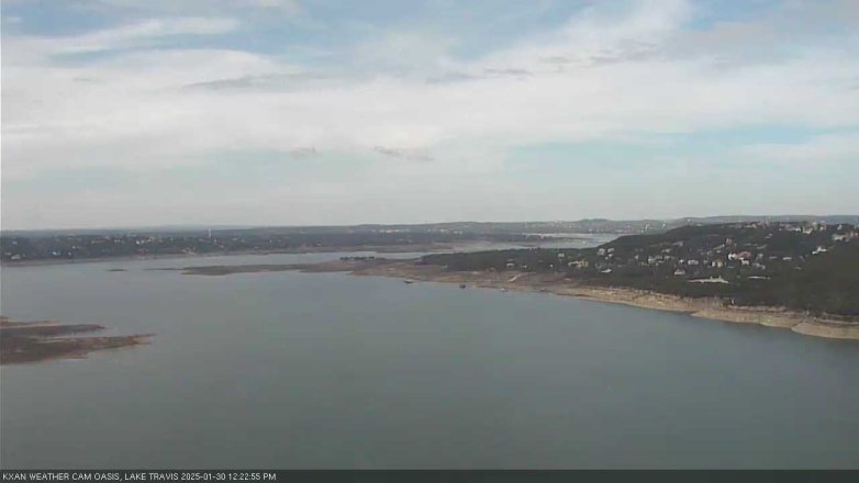Lake Travis webcam, January 30, 2025 12:25 PM CT