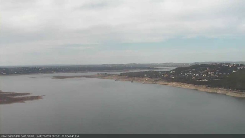 Lake Travis webcam, January 30, 2025 12:45 PM CT