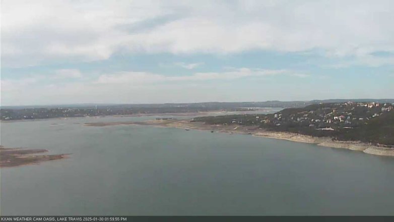 Lake Travis webcam, January 30, 2025 2:00 PM CT