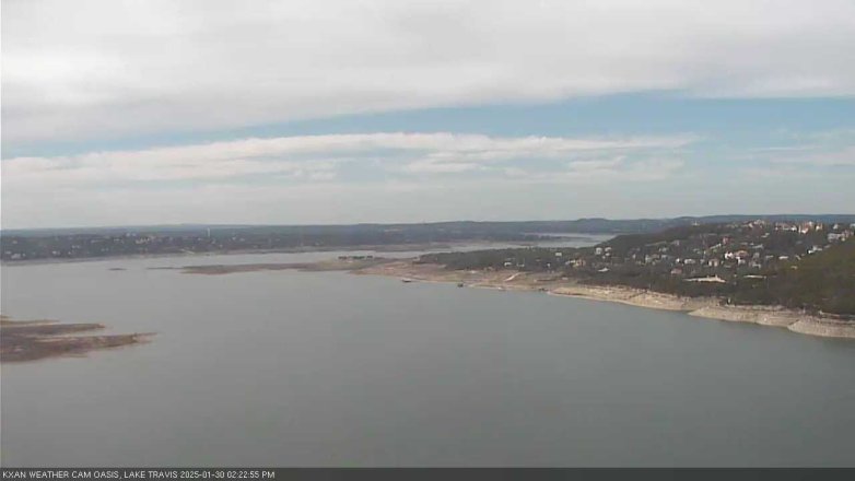 Lake Travis webcam, January 30, 2025 2:25 PM CT