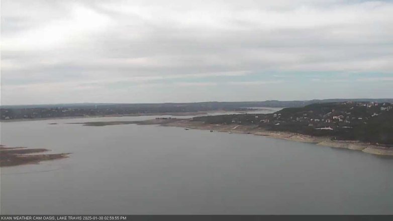 Lake Travis webcam, January 30, 2025 3:00 PM CT