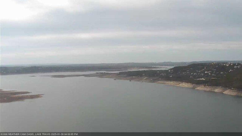 Lake Travis webcam, January 30, 2025 4:00 PM CT
