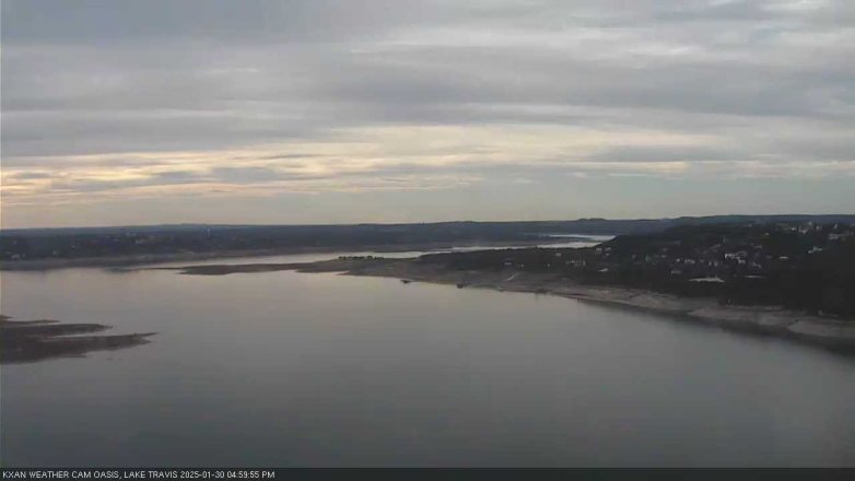 Lake Travis webcam, January 30, 2025 5:00 PM CT