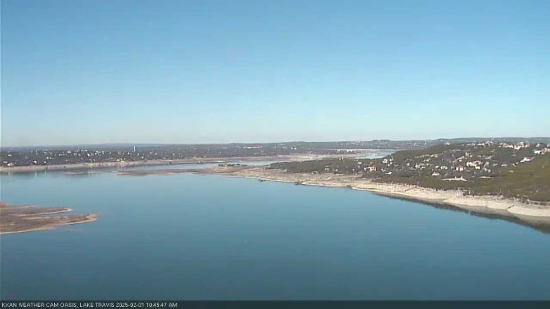 Lake Travis webcam, February 1, 2025 10:45 AM CT