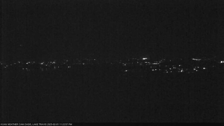 Lake Travis webcam, February 1, 2025 11:25 PM CT