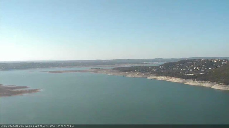Lake Travis webcam, February 3, 2025 3:00 PM CT
