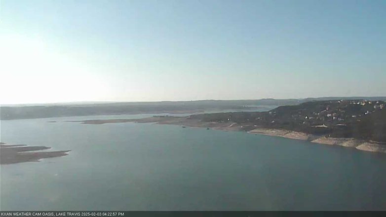 Lake Travis webcam, February 3, 2025 4:25 PM CT