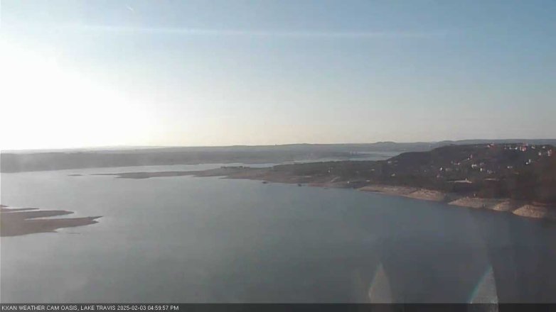Lake Travis webcam, February 3, 2025 5:00 PM CT