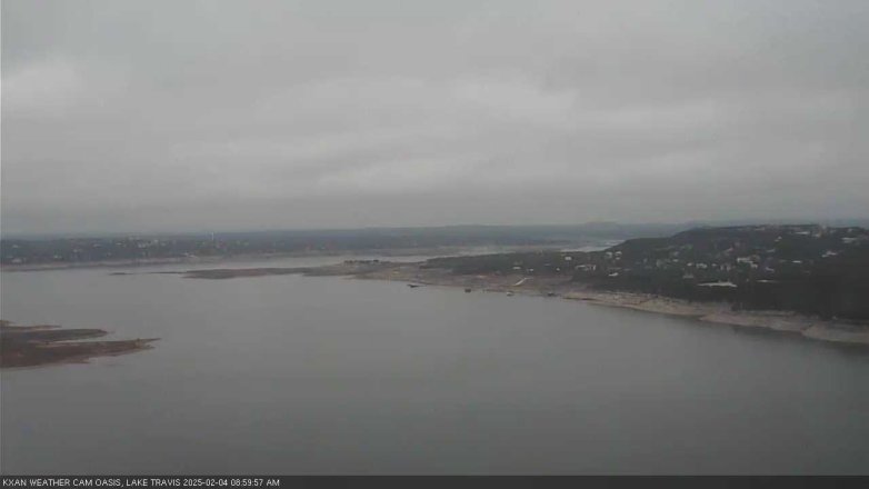 Lake Travis webcam, February 4, 2025 9:00 AM CT