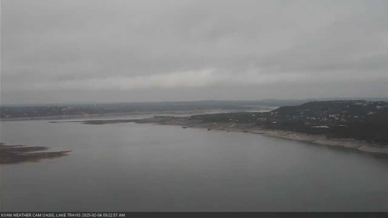 Lake Travis webcam, February 4, 2025 9:25 AM CT