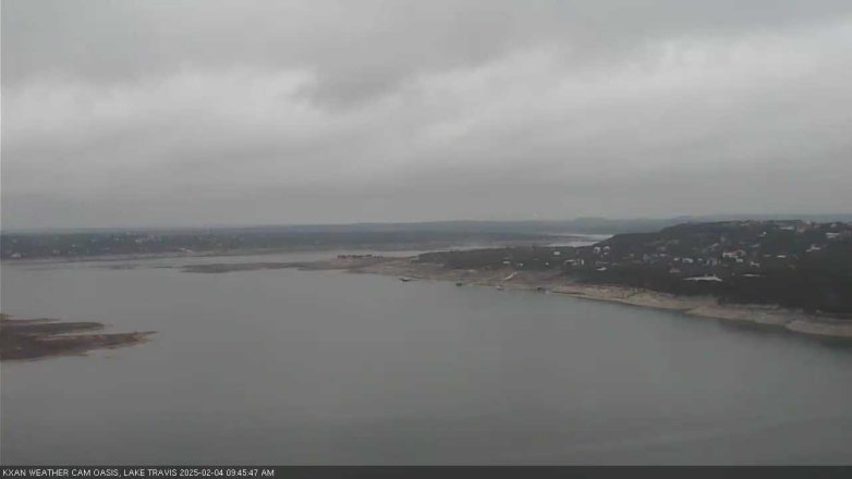 Lake Travis webcam, February 4, 2025 9:45 AM CT