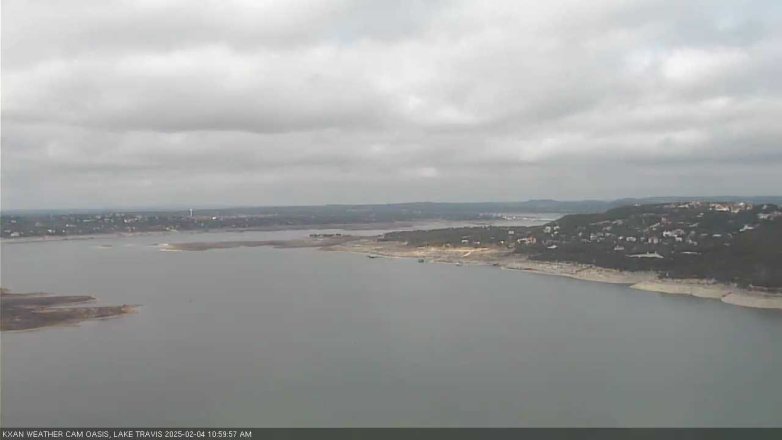 Lake Travis webcam, February 4, 2025 11:00 AM CT