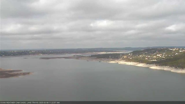 Lake Travis webcam, February 4, 2025 11:25 AM CT