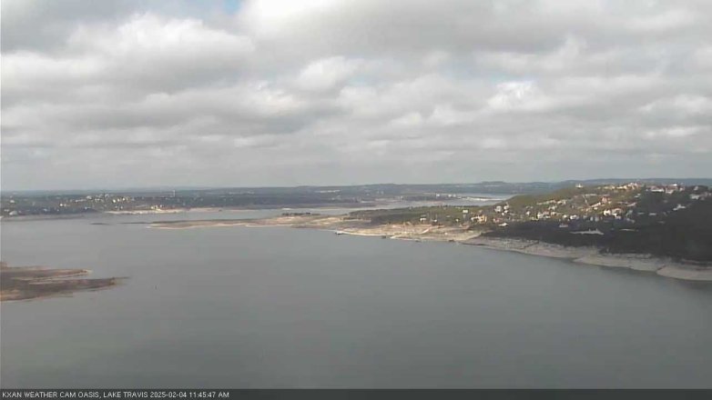 Lake Travis webcam, February 4, 2025 11:45 AM CT