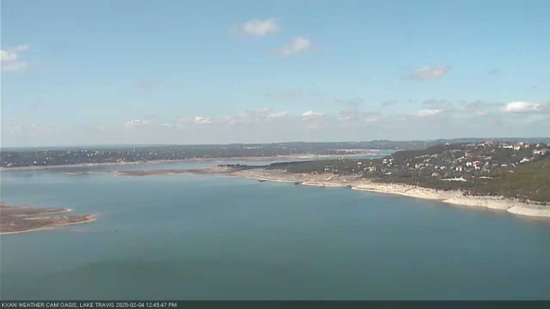 Lake Travis webcam, February 4, 2025 12:45 PM CT