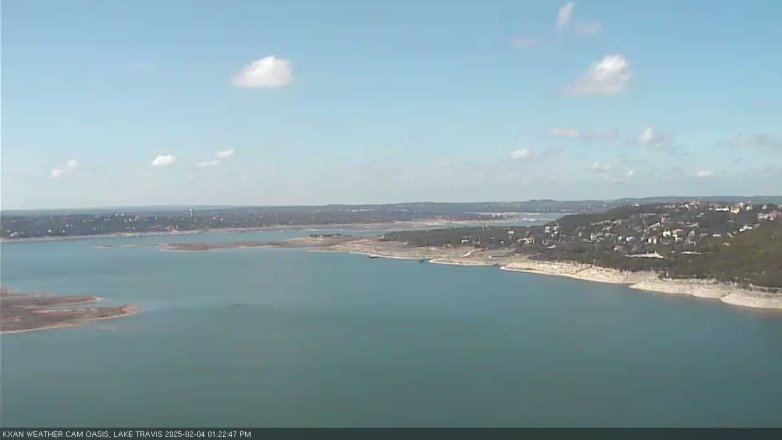 Lake Travis webcam, February 4, 2025 1:25 PM CT