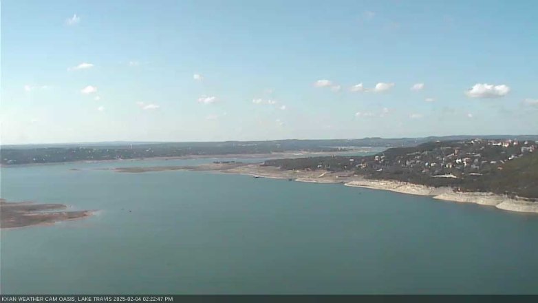 Lake Travis webcam, February 4, 2025 2:25 PM CT