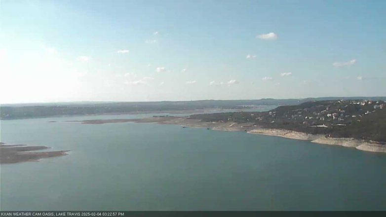 Lake Travis webcam, February 4, 2025 3:25 PM CT